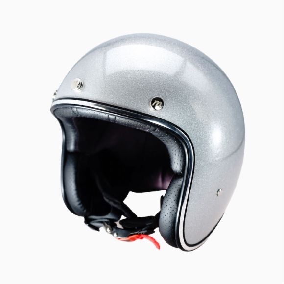 OEM Özel Moto Kask Crash Kaskları Retro Gümüş Gri